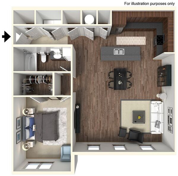 1 Bedroom