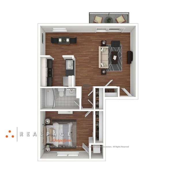 Penn - 1 Bedroom 1 Bath