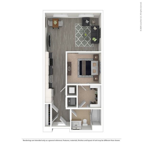Junior 1 Bedroom - S1.1