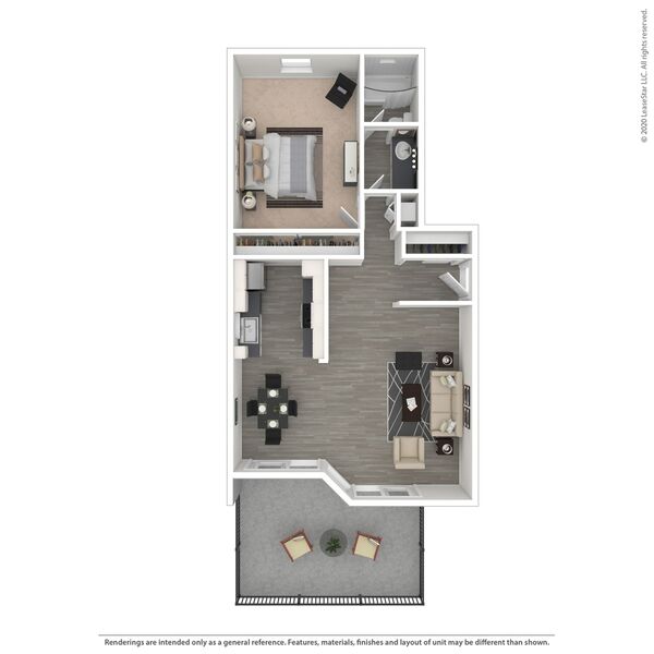 One Bedroom | One Bathroom