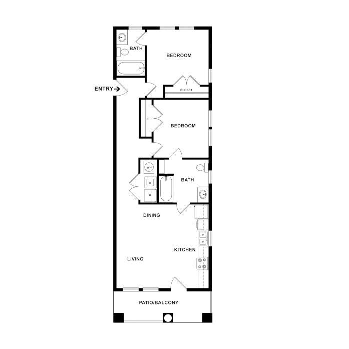 Charlotte, NC Arden and Davy Floor Plans | Apartments in Charlotte, NC ...