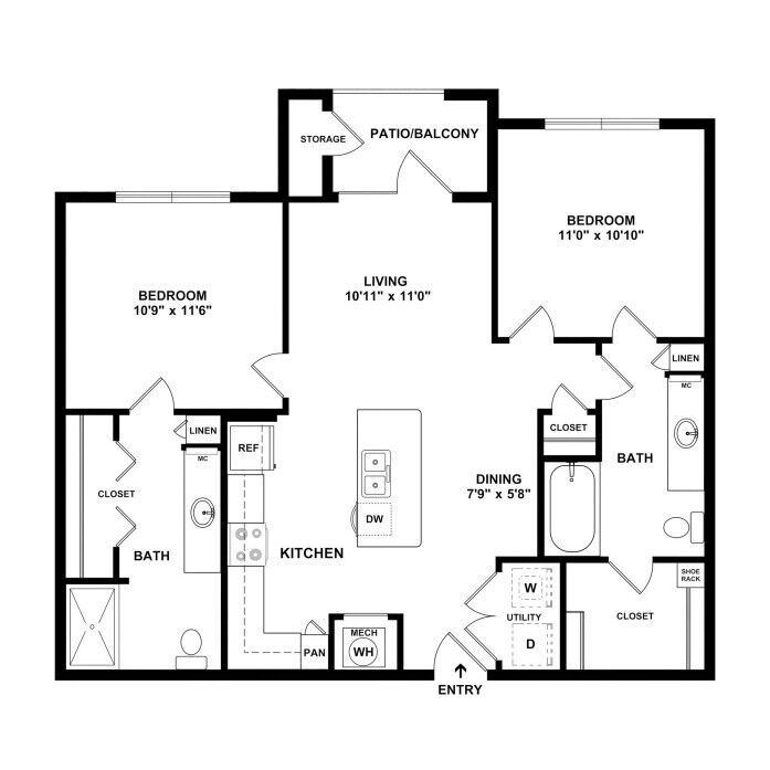 Anna, TX Palladium East Foster Crossing Floor Plans Apartments in