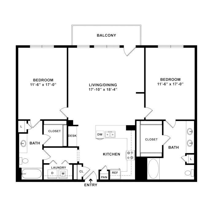 Dallas TX Apt Floor Plans - Studio, 1-Bedroom, 2-Bedroom