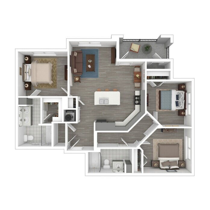 Anna, TX Palladium East Foster Crossing Floor Plans Apartments in