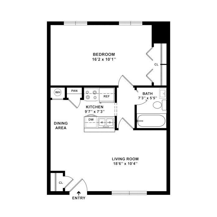 Richmond, VA Landmark Property Investment, LLC Floor Plans | Apartments ...