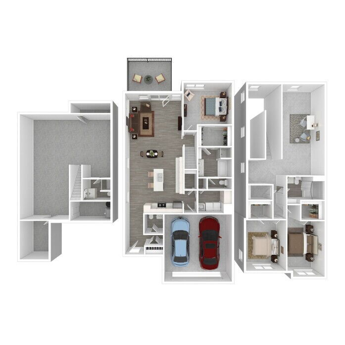 Pepper Pike, OH The Luxe at Pepper Pike Floor Plans Rental Homes in