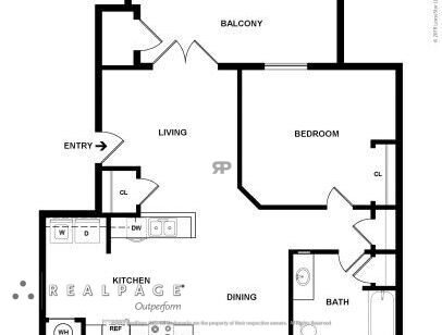 Madison Heights - 1 BD - 1 bed - 1 bath - 729 sf