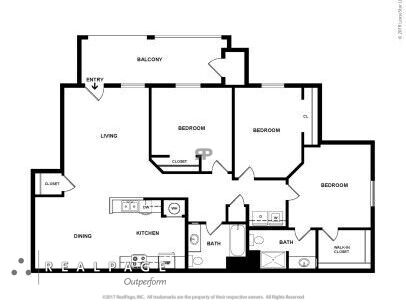 Madison Heights - 3 BD - 3 bed - 2 bath - 1166 sf