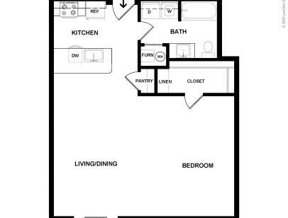 409 On Nine - Studio - Studio bed - 1 bath - 700 sf