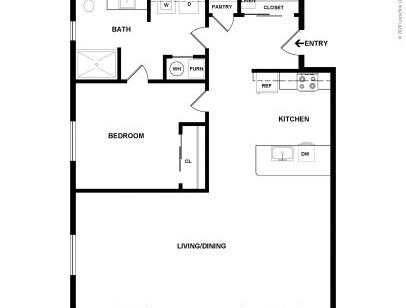 409 On Nine - 1 Bedroom T, U - 1 bed - 1 bath - 785 sf