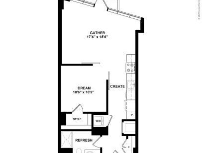 J Linea - JA07 - 1 bed - 1 bath - 656 sf