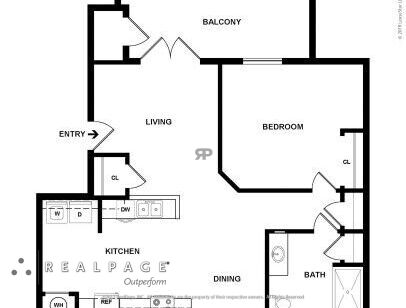 Madison Heights - 1 BD - 1 bed - 1 bath - 729 sf