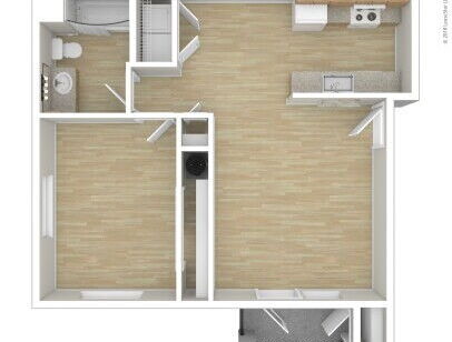 Red Oak: Beds - 1: Baths - 1: SqFt Range - 705 to 705