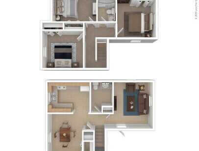 Mecca III - Desert Sunflower - 3 bed - 2 bath - 1128 sf