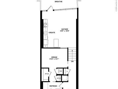 J Linea - JA11.2 - 1 bed - 1 bath - 777 sf