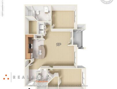 Red Oak Town Village - Water Oak - 2 bed - 2 bath - 1129 sf