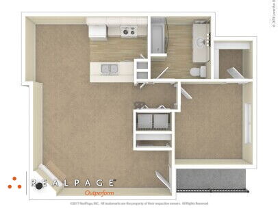 The Landings at Eagleridge Apartments - 1X1 P2 - 1 bed - 1 bath - 784 sf