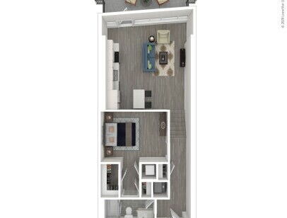 J Linea - JA11.2 - 1 bed - 1 bath - 777 sf