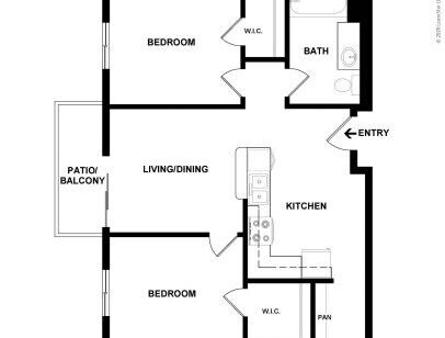 Pioneer Village Retirement Community - Adams - 2 bed - 1 bath - 749 sf