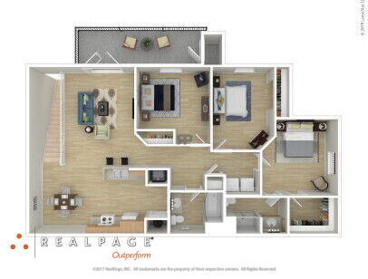 Madison Heights - 3 BD - 3 bed - 2 bath - 1166 sf