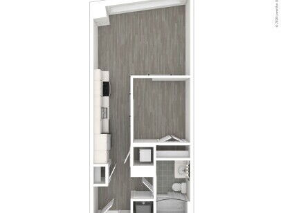 J Linea - JA05 - 1 bed - 1 bath - 580 sf