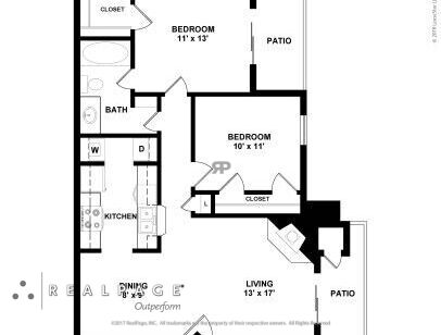 EPERNAY APARTMENTS - 2x1E - 2 bed - 1 bath - 850 sf
