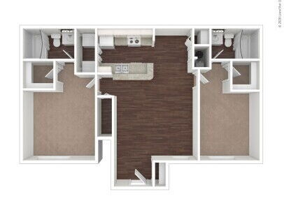 Ospreys Landing - Anchor - 2 bed - 2 bath - 1029 sf