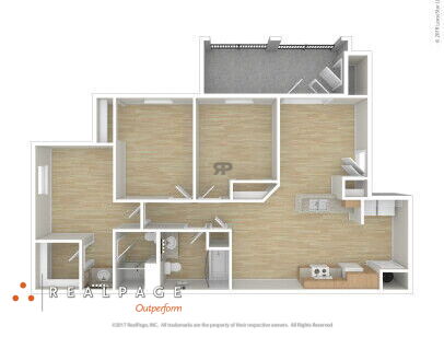 Madison Heights - 3 BD - 3 bed - 2 bath - 1166 sf