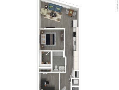 J Linea - JB1.1 - 1 bed - 1 bath - 752 sf