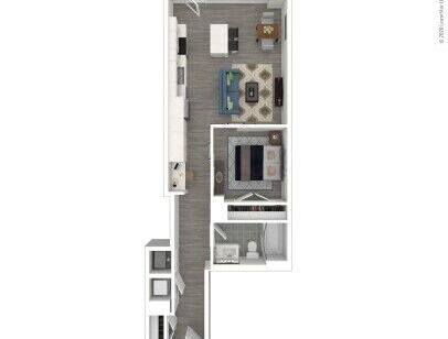 J Linea - JA01 - 1 bed - 1 bath - 700 sf