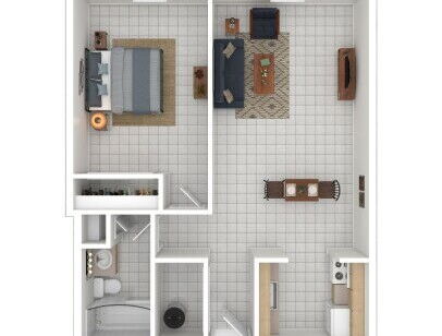 Kawahi Maluwai - Pikake - 1 bed - 1 bath - 550 sf