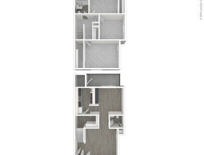 Parkview Place Apartments - 3 Bedroom - 3 bed - 1.5 bath - 1000 sf