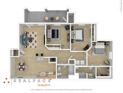 Madison Heights - 3 BD - 3 bed - 2 bath - 1166 sf