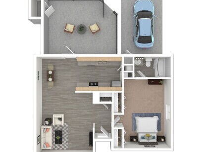 La Palmilla - Casita - 1 bed - 1 bath - 700 sf