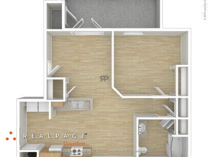 Madison Heights - 1 BD - 1 bed - 1 bath - 729 sf