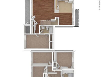 PLEASANT VALLEY - TOWNHOUSE 4 - 4 bed - 2 bath - 1000 sf