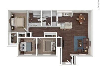 Ospreys Landing - Helm - 3 bed - 2 bath - 1185 sf