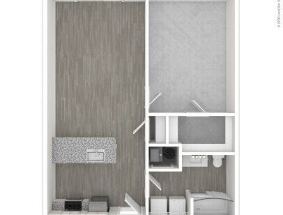 409 On Nine - 1 Bedroom H, K, L - 1 bed - 1 bath - 694 sf