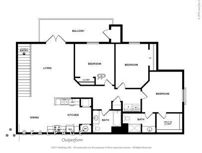 Madison Heights - 3 BD - 3 bed - 2 bath - 1166 sf