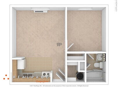 Mapleview Terrace I - 1 Bedroom (475) - 1 bed - 1 bath - 475 sf