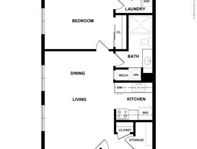 The Boulders - Quartz - 1 bed - 1 bath - 560 sf