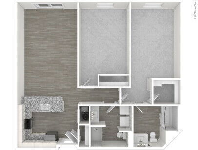 409 On Nine - 2 Bedroom N,F - 2 bed - 2 bath - 1024 sf