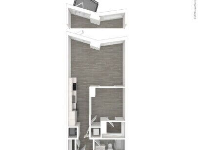 J Linea - JA03 - 1 bed - 1 bath - 681 sf