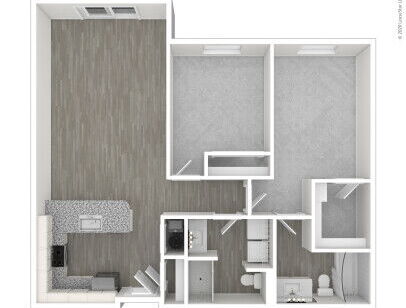 409 On Nine - 2 Bedroom E, V - 2 bed - 2 bath - 924 sf