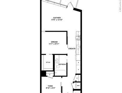 J Linea - JB1 - 1 bed - 1 bath - 756 sf