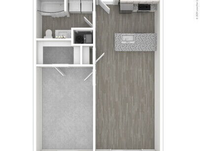 409 On Nine - 1 Bedroom G, I, J - 1 bed - 1 bath - 709 sf