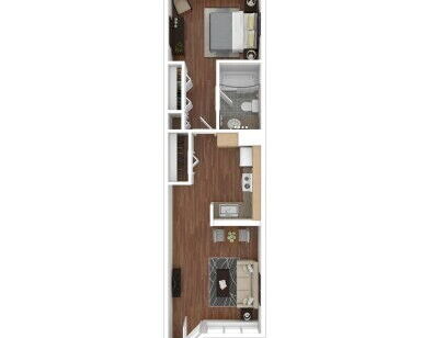 Kaneohe Elderly Apartments - Gardenia - 1 bed - 1 bath - 588 sf