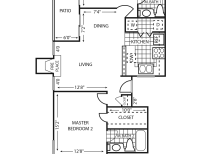 San Diego, CA Overlook at Bernardo Heights Floor Plans | Apartments in ...