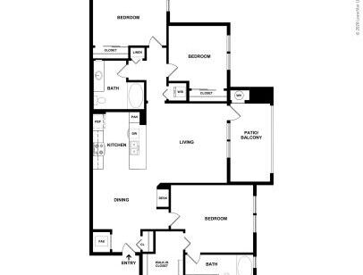 Pacific Landing - The Mission - 3 bed - 2 bath - 1263 sf