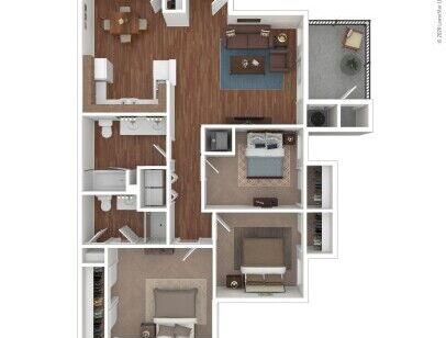 Apartments for Rent Porterville, CA | Mountain View Floor Plans